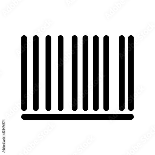barcode icon or logo isolated sign symbol vector illustration - high quality black style vector icons