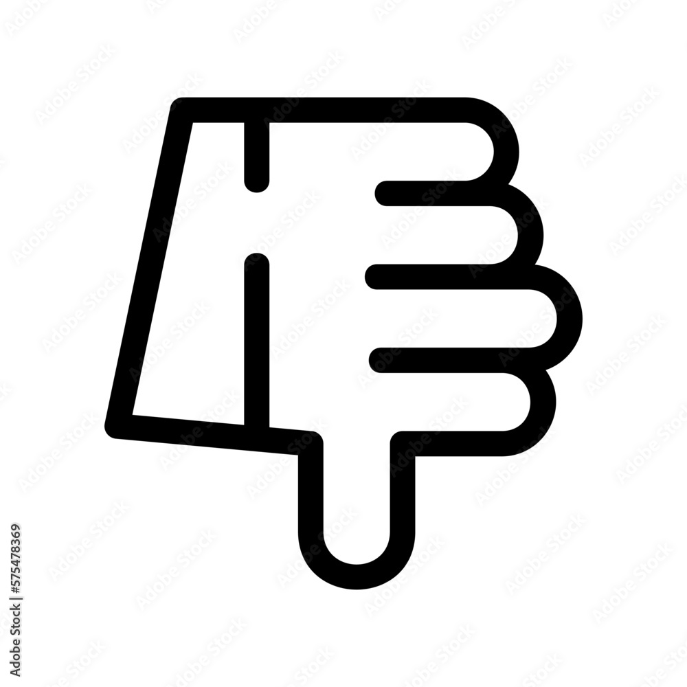 dislike icon or logo isolated sign symbol vector illustration - high quality black style vector icons dislike icon or logo isolated sign symbol vector illustration - high quality black style vector icons