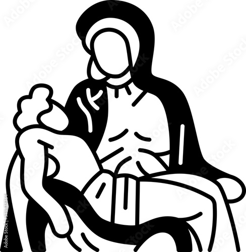 pieta  icon