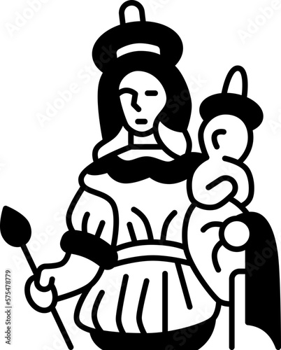 virgen  icon