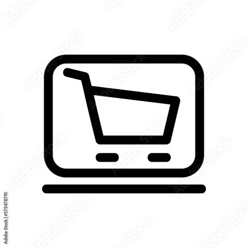 ecommerce icon or logo isolated sign symbol vector illustration - high quality black style vector icons