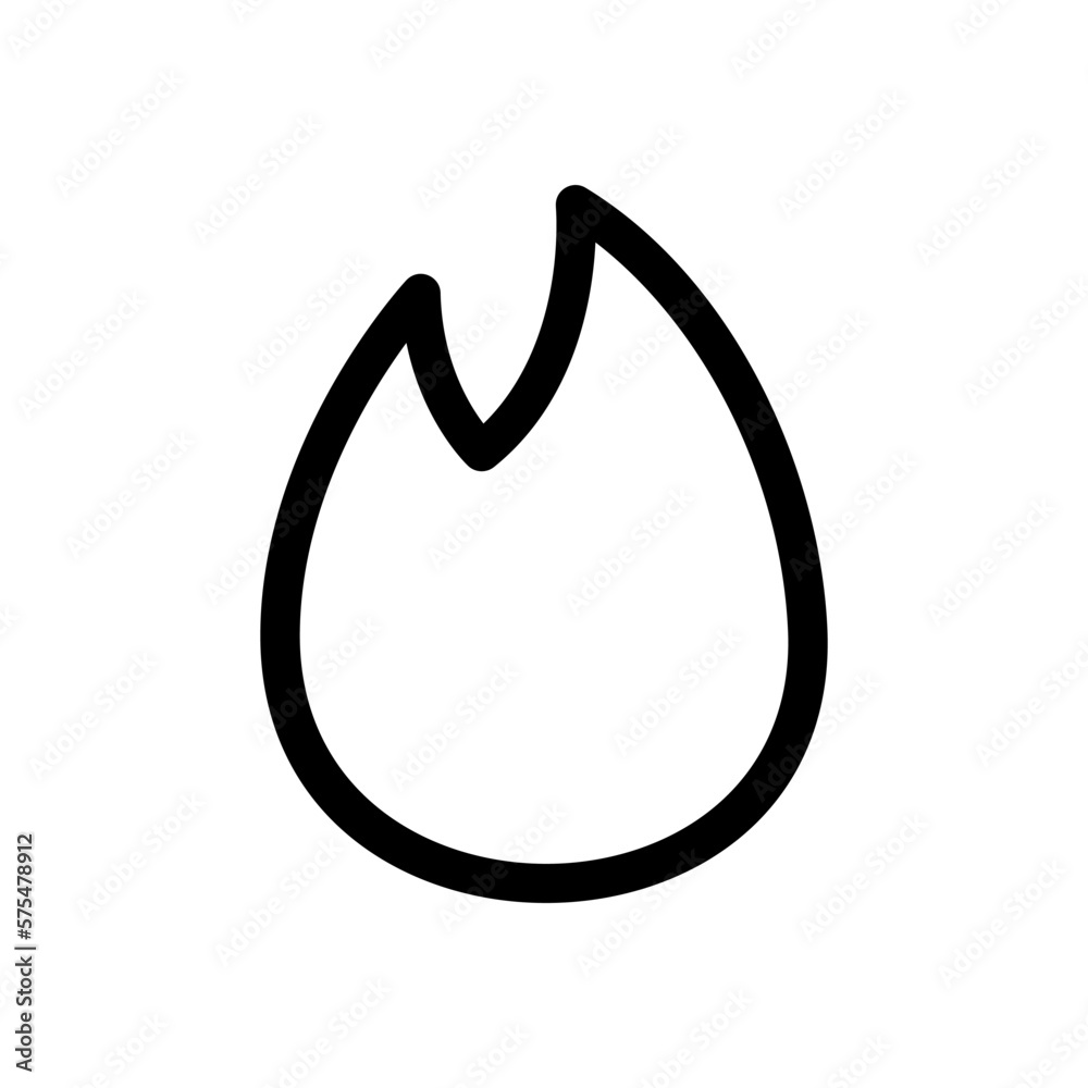 fire icon or logo isolated sign symbol vector illustration - high quality black style vector icons fire icon or logo isolated sign symbol vector illustration - high quality black style vector icons
