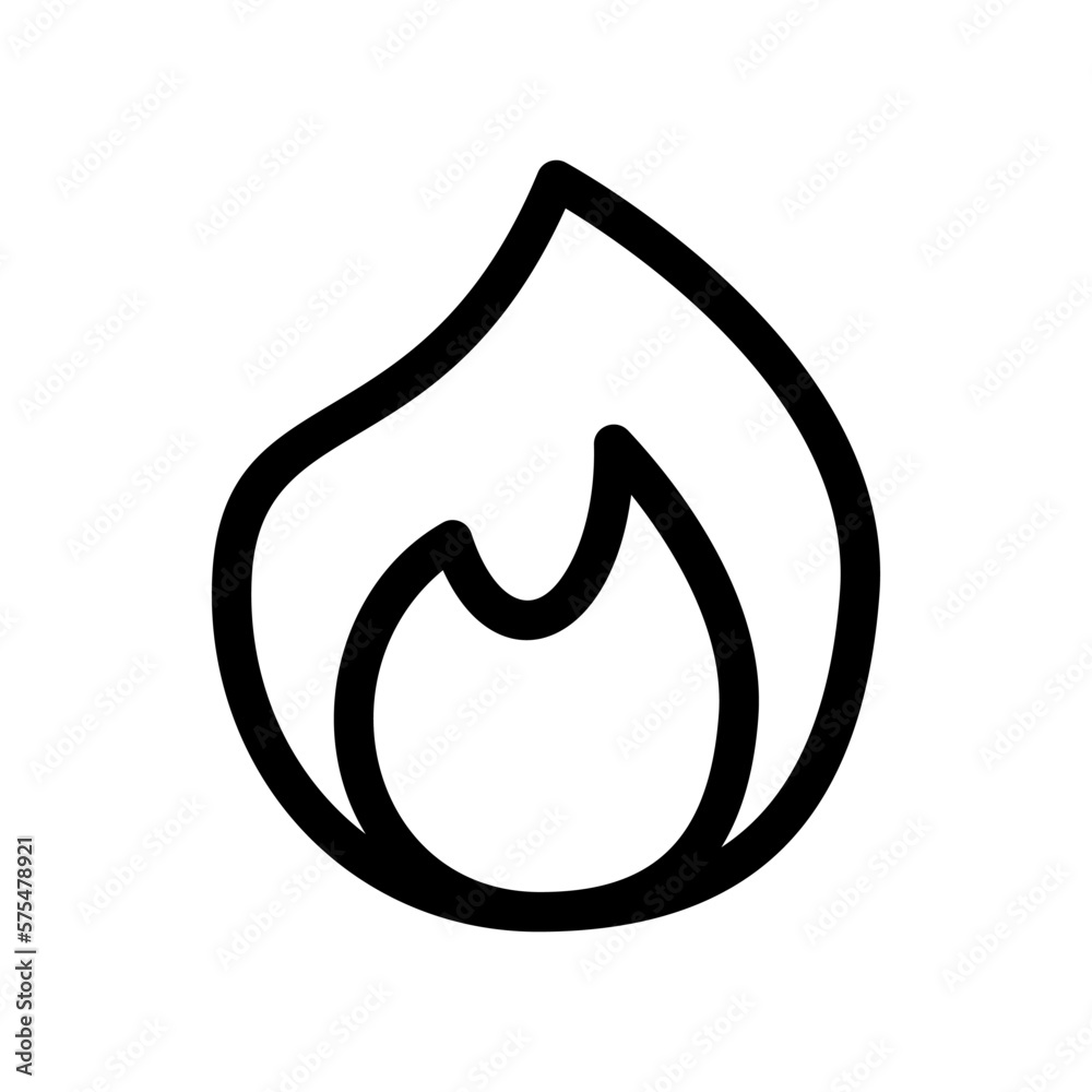fire icon or logo isolated sign symbol vector illustration - high quality black style vector icons fire icon or logo isolated sign symbol vector illustration - high quality black style vector icons