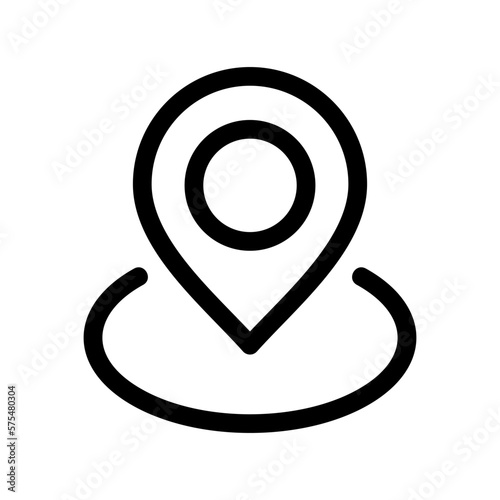 location icon or logo isolated sign symbol vector illustration - high quality black style vector icons