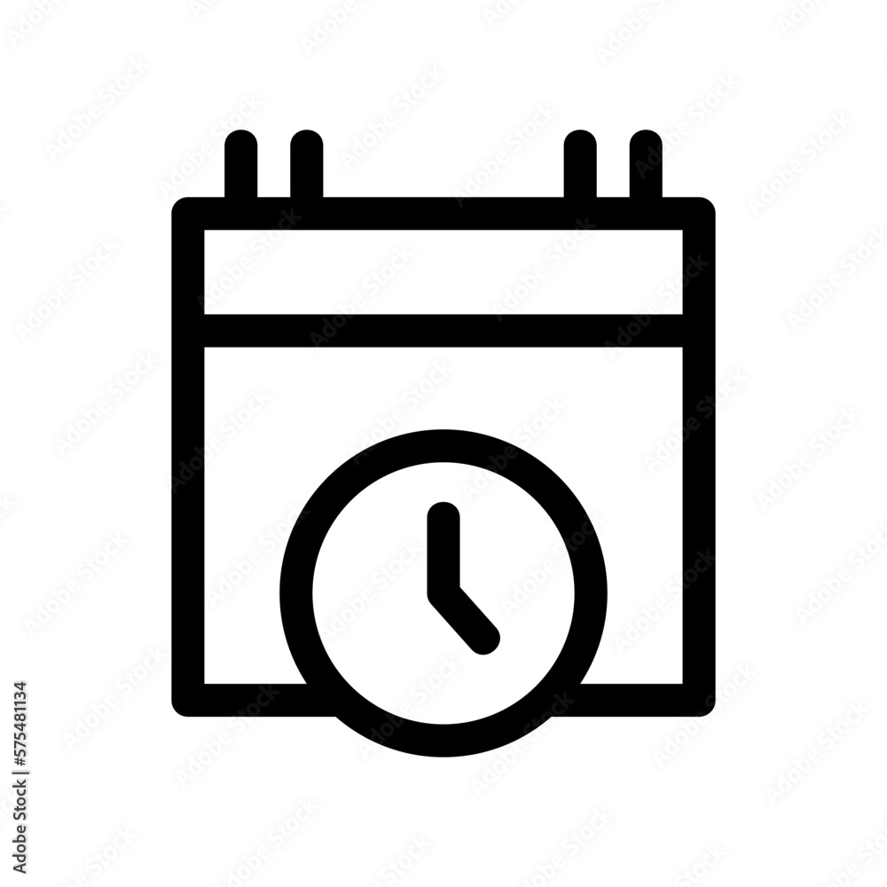 schedule icon or logo isolated sign symbol vector illustration - high quality black style vector icons schedule icon or logo isolated sign symbol vector illustration - high quality black style vector icons