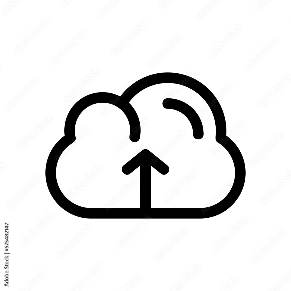 upload icon or logo isolated sign symbol vector illustration - high quality black style vector icons
