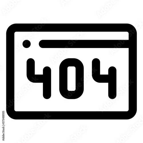 error 404 icon