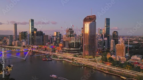 Brisbane City Sunset