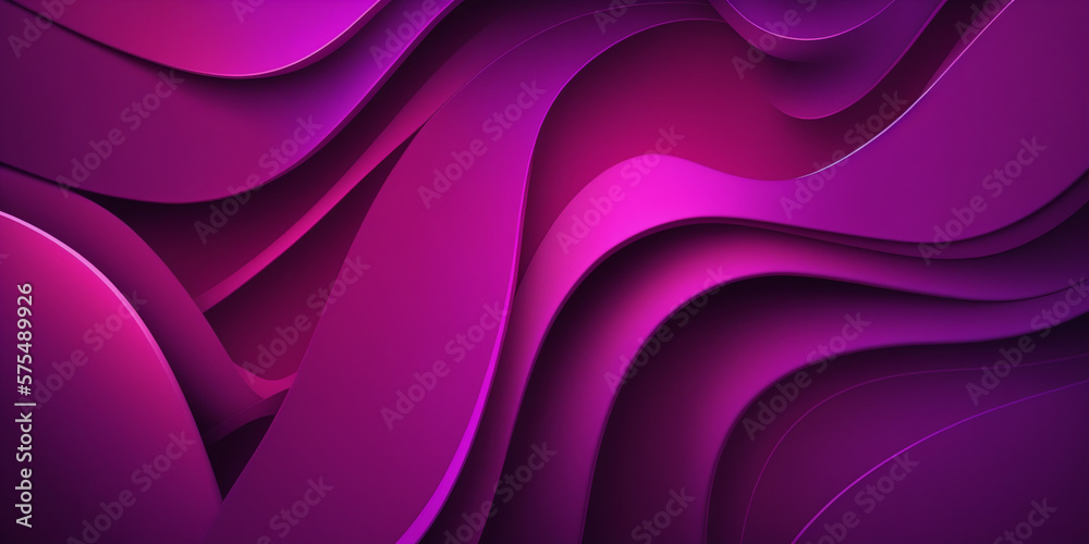 Fototapeta premium Artificial generated purple paint splash. Abstract purple background