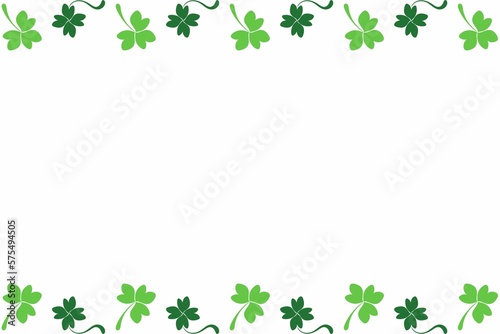 St. Patrick Day Background Flat 