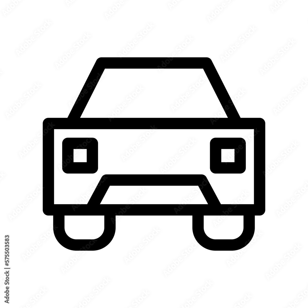 car icon or logo isolated sign symbol vector illustration - high quality black style vector icons
