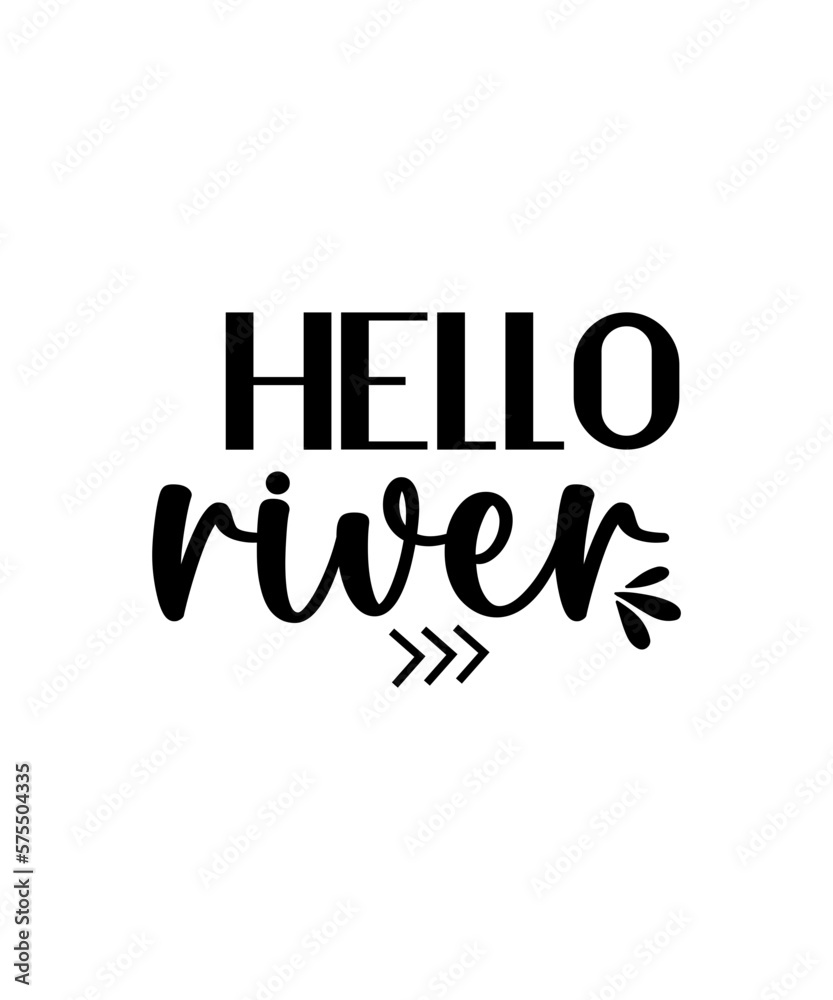 River SVG Bundle, Summer Cut File, Women's Shirt Design, Home Decor Saying, Wood Sign Quote, Boating, dxf eps png, Silhouette or Cricut