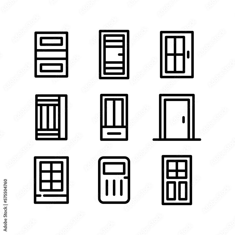 door icon or logo isolated sign symbol vector illustration - high quality black style vector icons
door icon or logo isolated sign symbol vector illustration - high quality black style vector icons