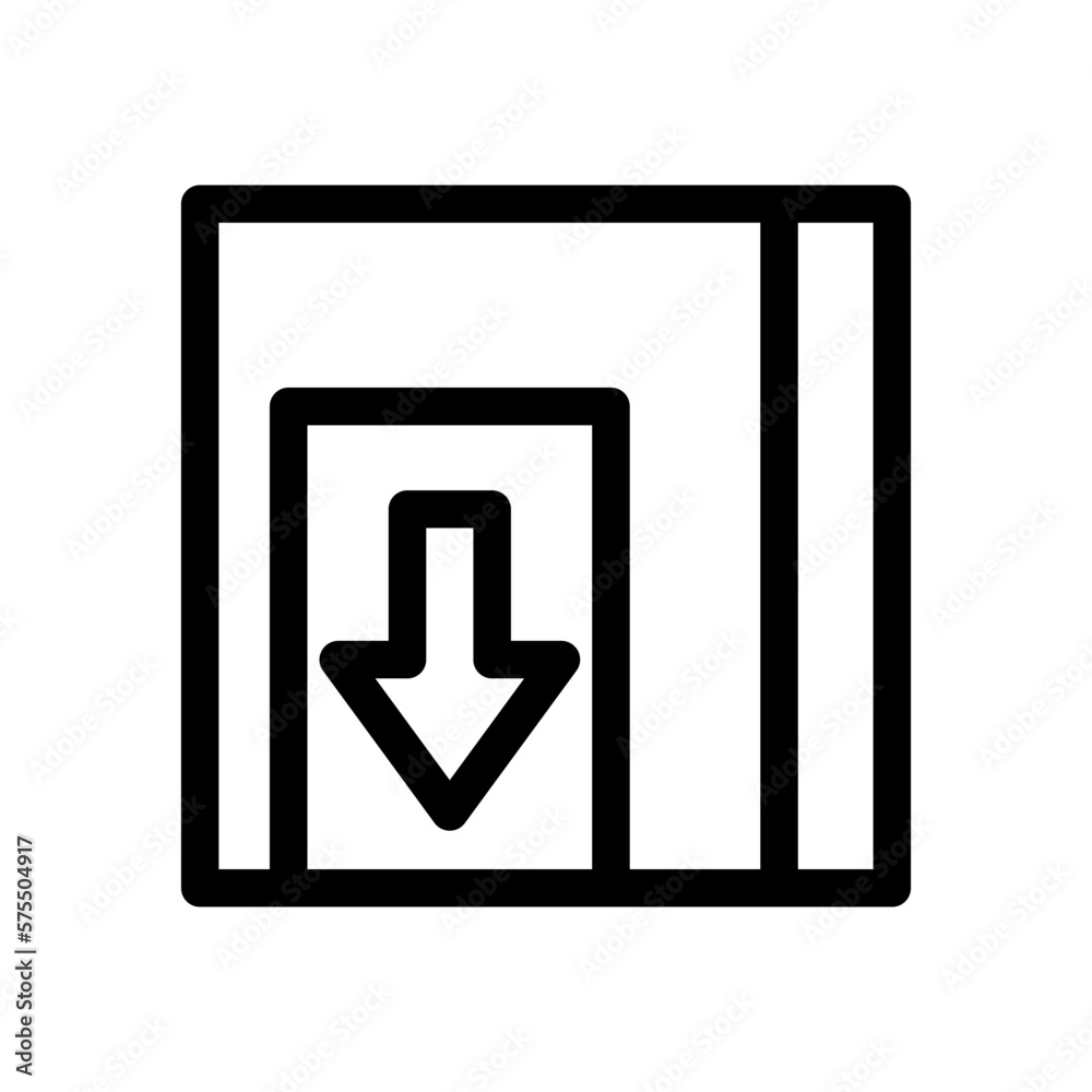 down lift icon or logo isolated sign symbol vector illustration - high quality black style vector icons
down lift icon or logo isolated sign symbol vector illustration - high quality black style vector icons