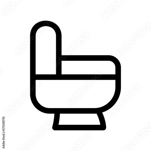 toilet icon or logo isolated sign symbol vector illustration - high quality black style vector icons 