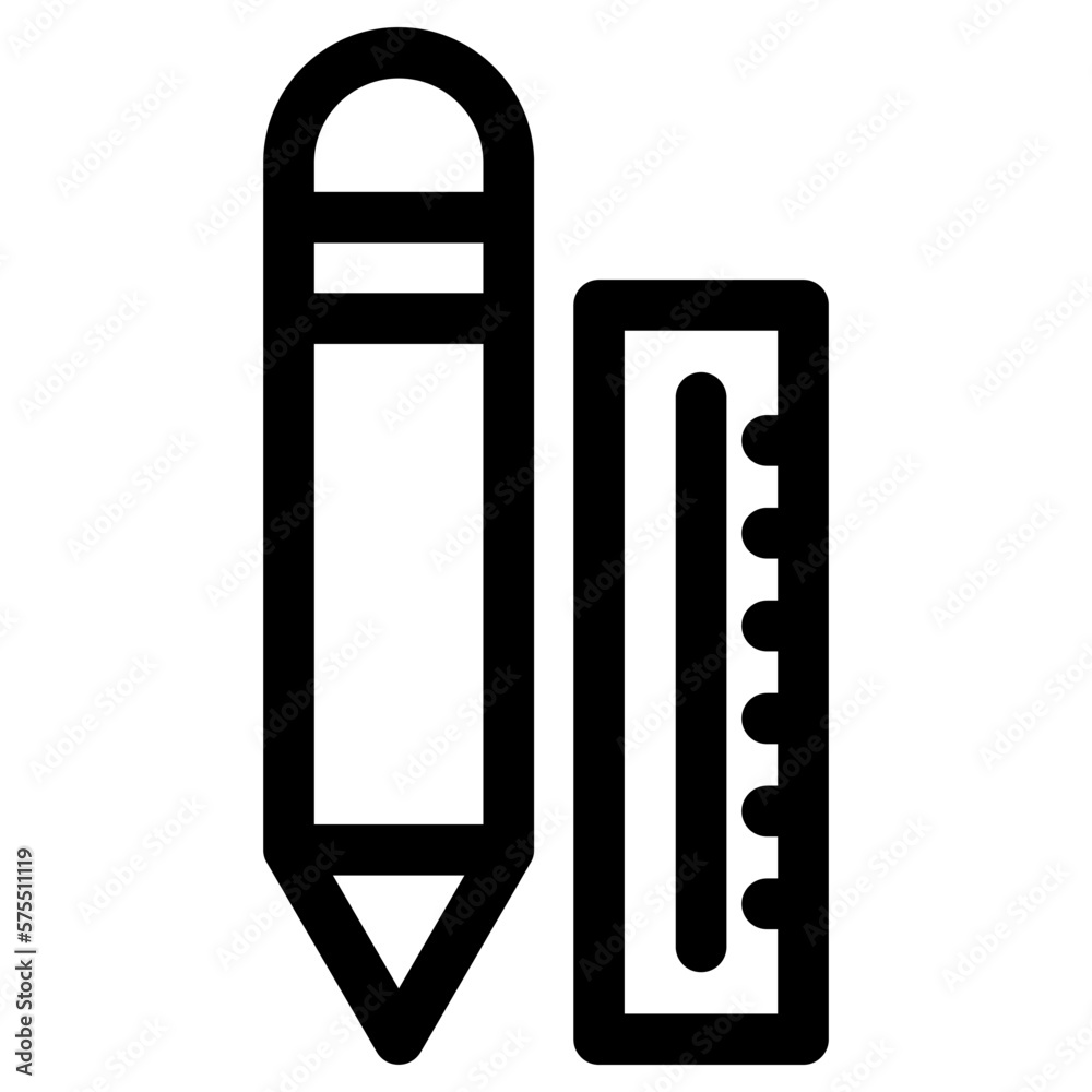 pencil and ruler icon or logo isolated sign symbol vector illustration - high quality black style vector icons
pencil and ruler icon or logo isolated sign symbol vector illustration - high quality black style vector icons