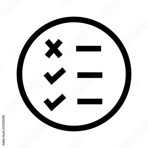 check list icon or logo isolated sign symbol vector illustration - high quality black style vector icons 