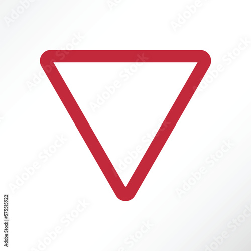 Free Download Minimalist vector of red sign. - GFXLoad