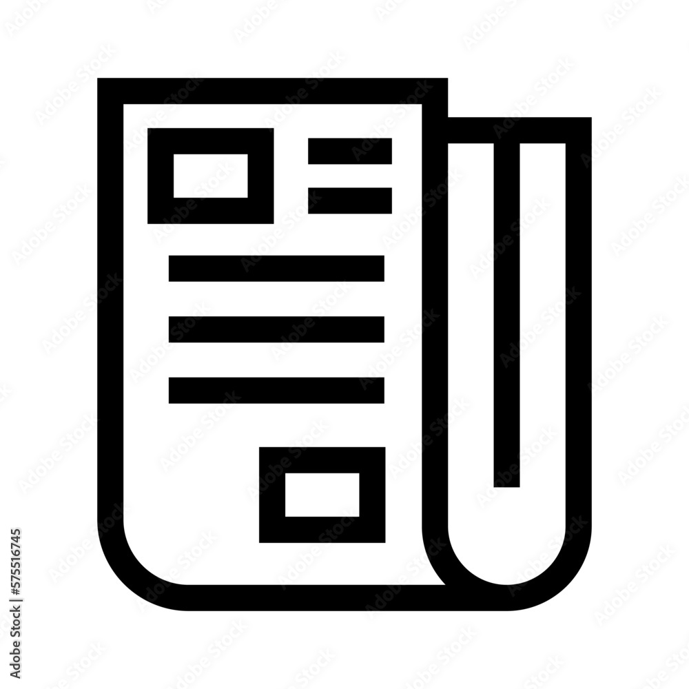 newspaper icon or logo isolated sign symbol vector illustration - high quality black style vector icons
newspaper icon or logo isolated sign symbol vector illustration - high quality black style vector icons