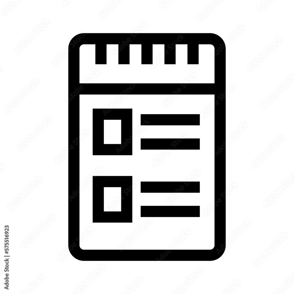 notes icon or logo isolated sign symbol vector illustration - high quality black style vector icons
notes icon or logo isolated sign symbol vector illustration - high quality black style vector icons