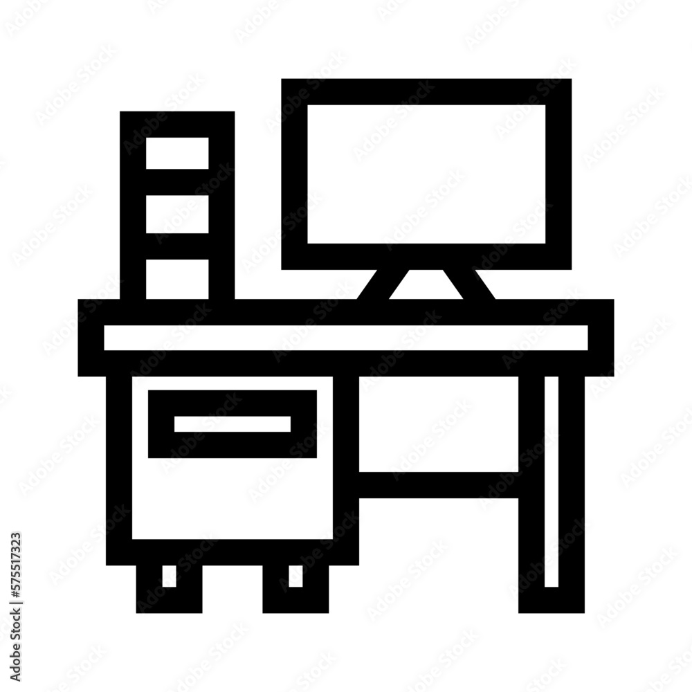 office desk icon or logo isolated sign symbol vector illustration - high quality black style vector icons
office desk icon or logo isolated sign symbol vector illustration - high quality black style vector icons