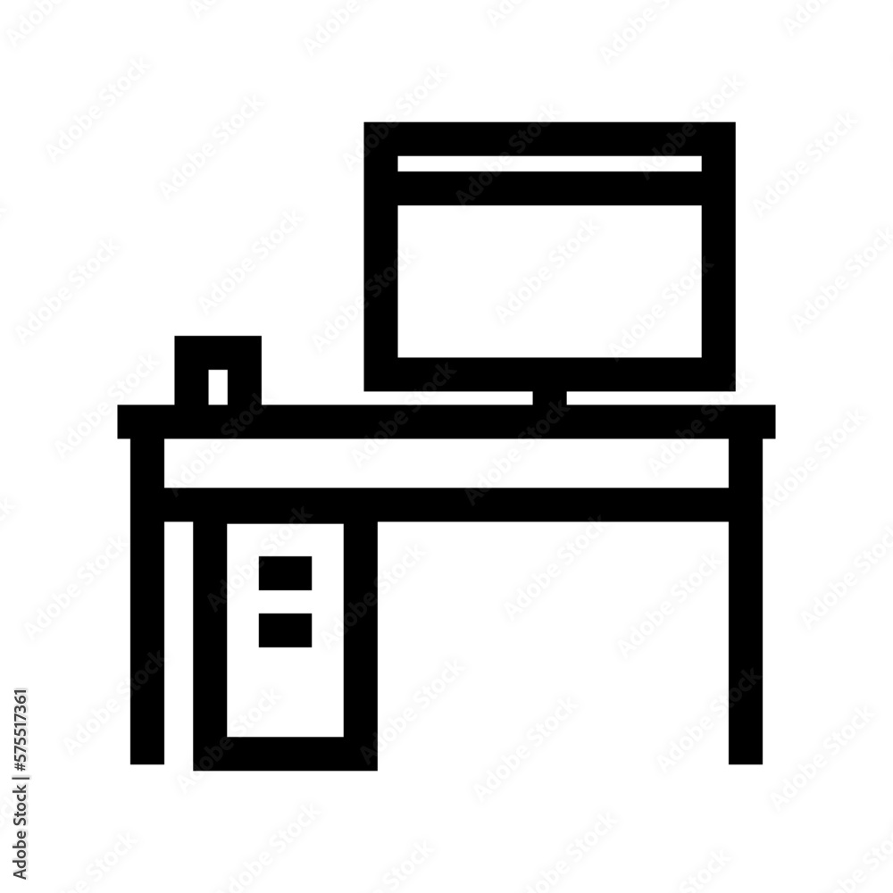 office desk icon or logo isolated sign symbol vector illustration - high quality black style vector icons
office desk icon or logo isolated sign symbol vector illustration - high quality black style vector icons