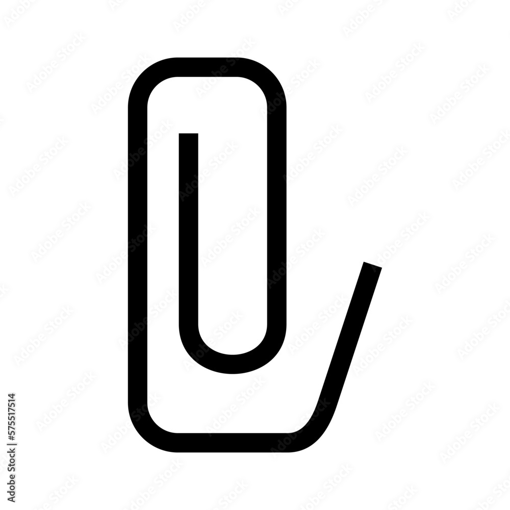 paper clip icon or logo isolated sign symbol vector illustration - high quality black style vector icons
paper clip icon or logo isolated sign symbol vector illustration - high quality black style vector icons