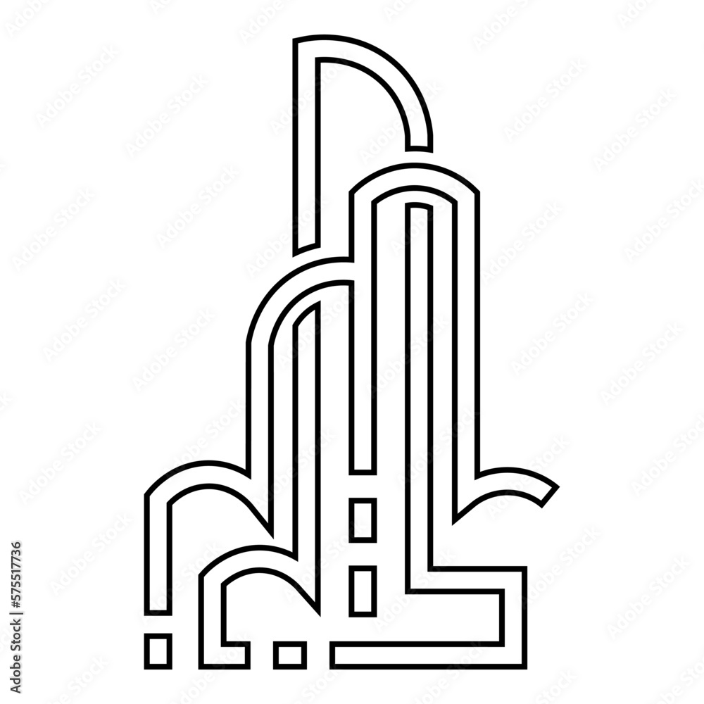 Obraz premium tower icon illustration vector
