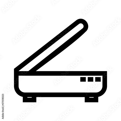 scanner icon or logo isolated sign symbol vector illustration - high quality black style vector icons
