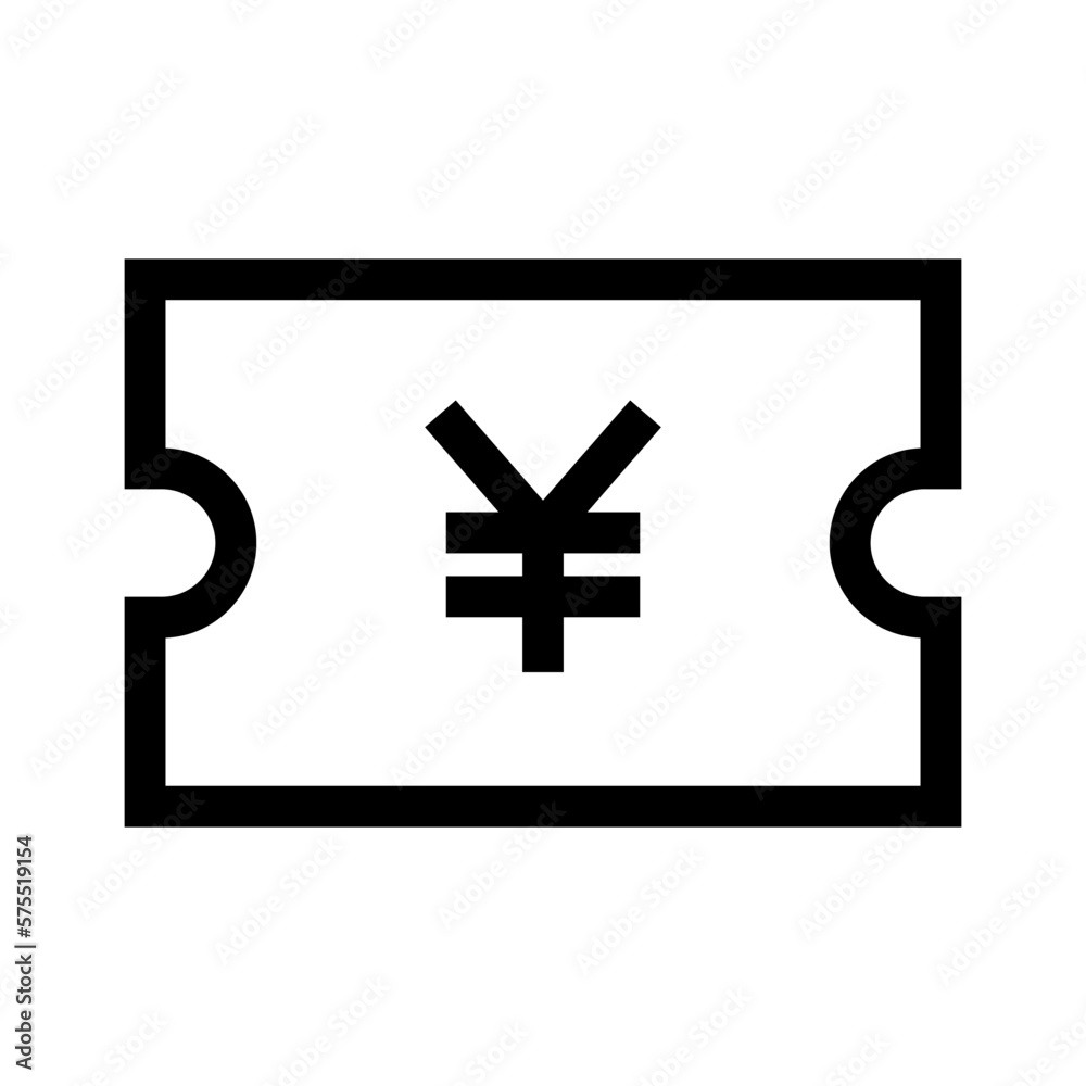 Obraz premium voucher icon or logo isolated sign symbol vector illustration - high quality black style vector icons 