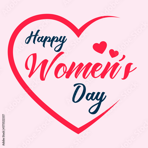 March 8. International Women's Day greeting card paper cut for your design. vector illustration