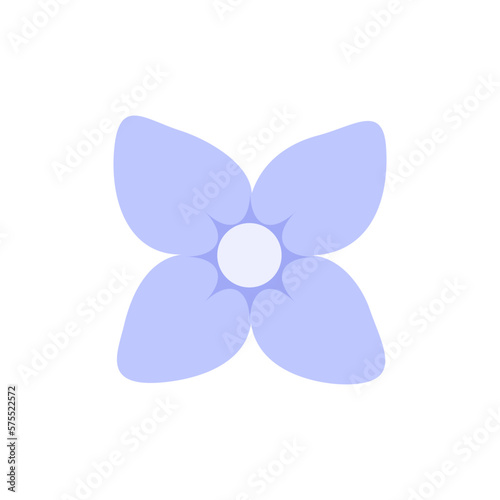 Colorful vector abstract flower icon logo. Simple minimal flat art style for banner, poster, promotion, web site, online shopping, advertising.