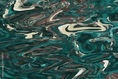 abstract background green liquid painting color