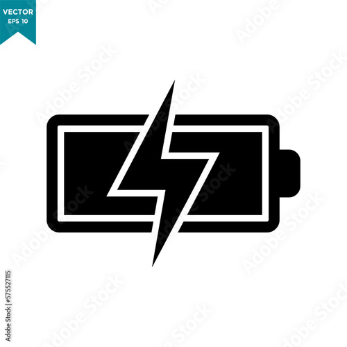 battery icon, battery vector logo template, power icon