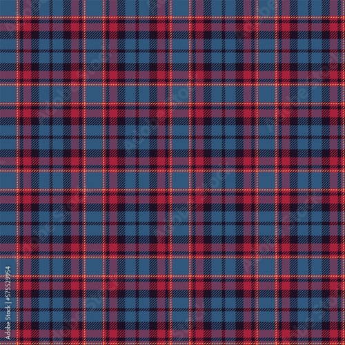 Seamless pattern of plaid. check fabric texture. striped textile print.Checkered gingham fabric seamless pattern. Vector seamless pattern.