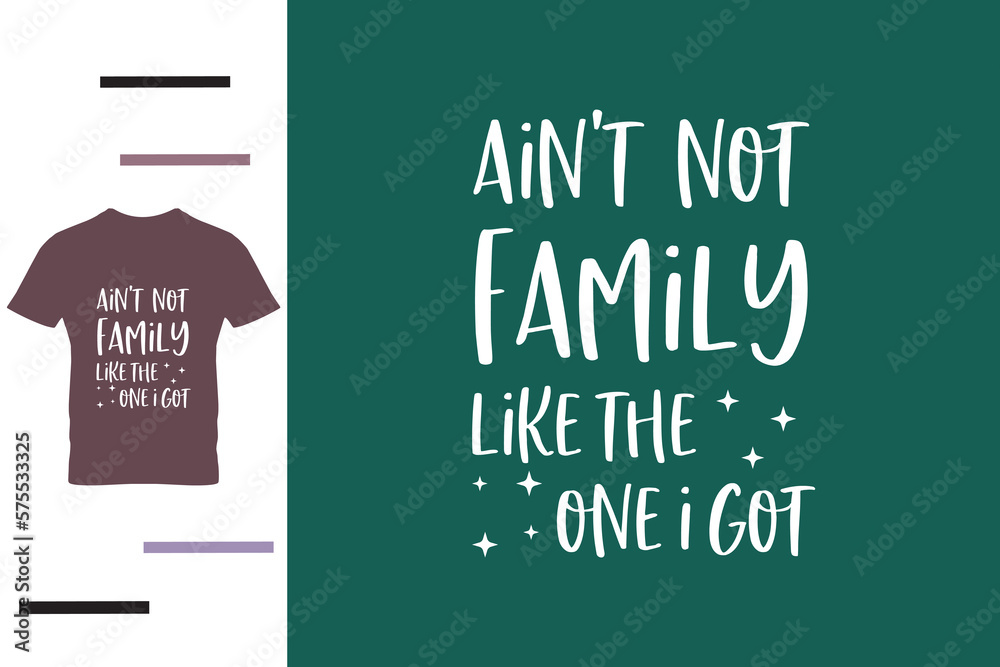 First family t shirt design 