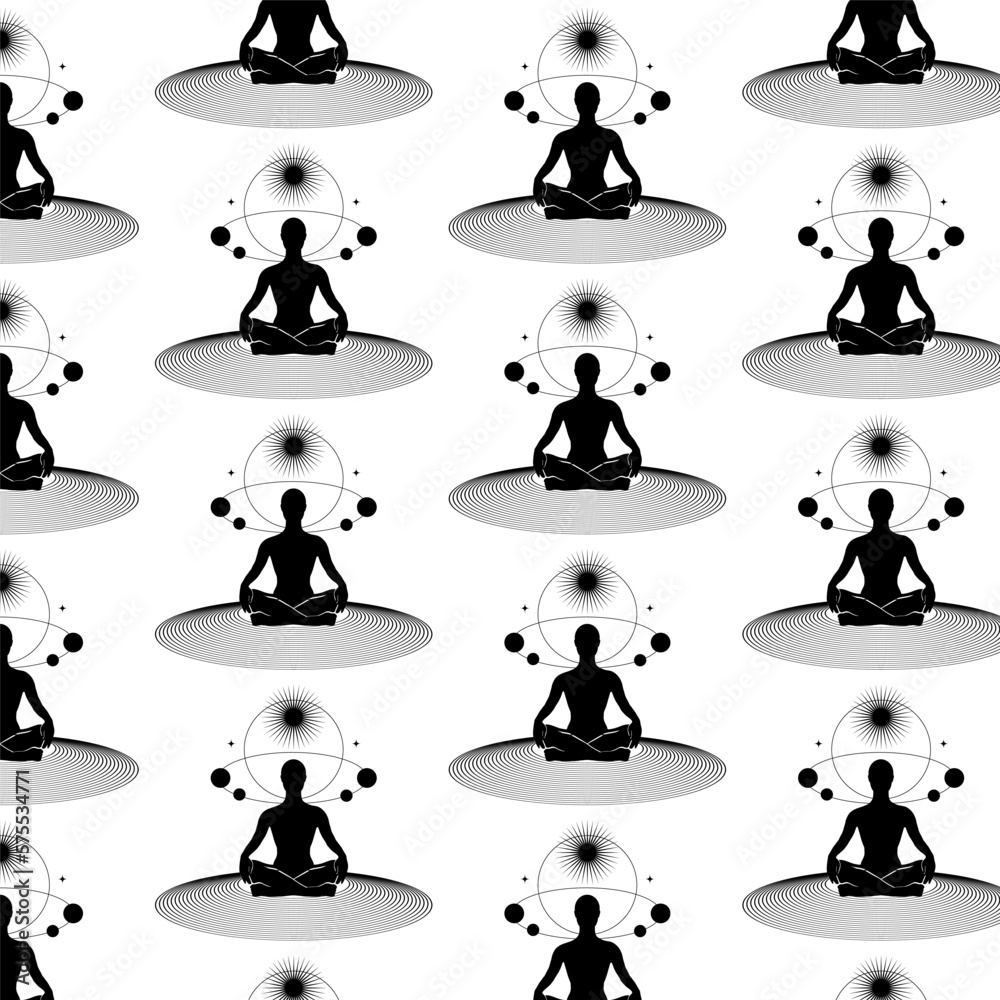 Vector minimalistic pattern with illustration. Vector minimalistic pattern with illustration.