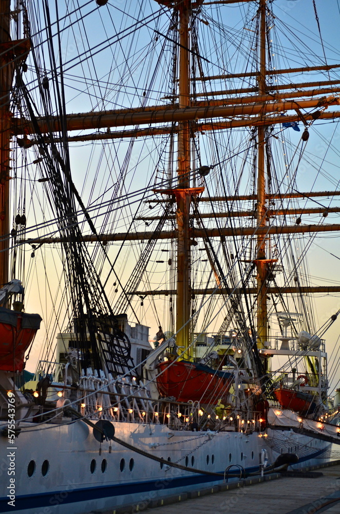 Obraz premium 帆船