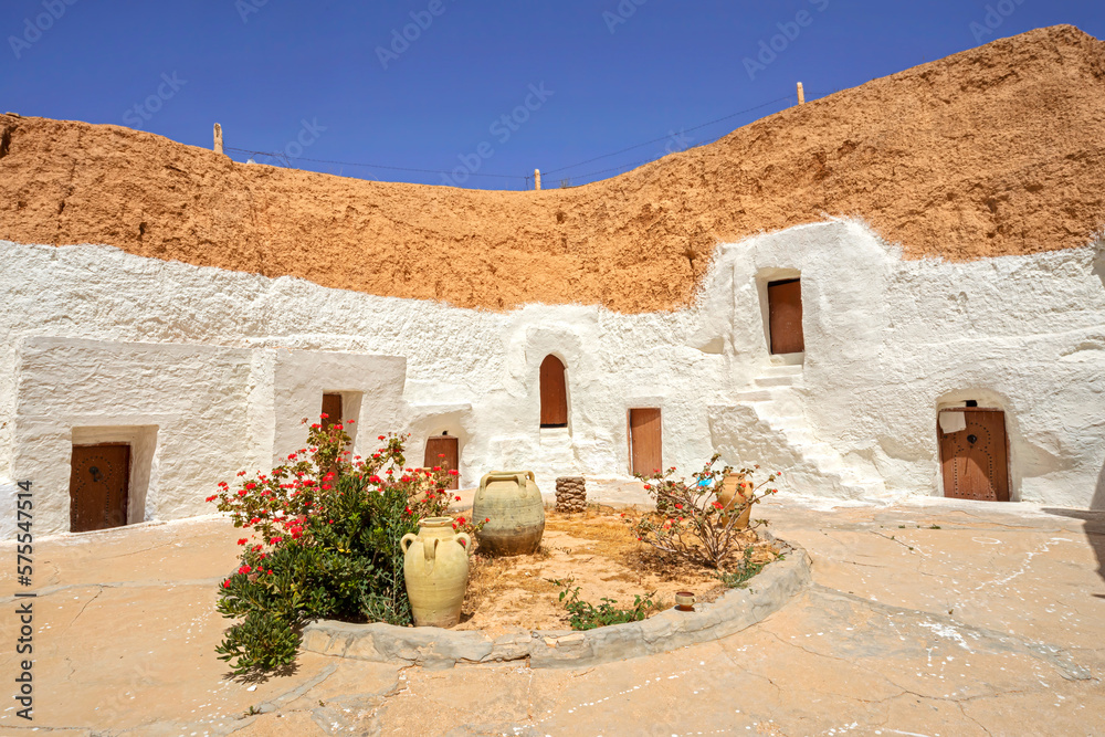 Traditional Rock Houses in Matmata, Tunisia