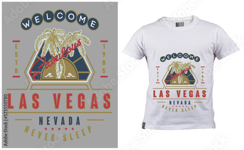 welcome t shirt design, las vegas t shirt design,
