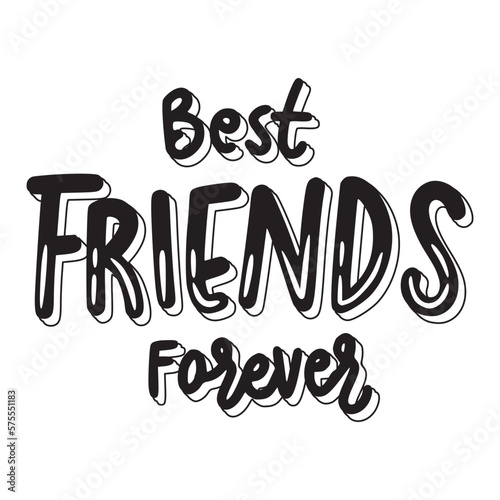 best friends forever happy friendship day stickers