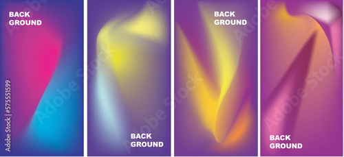 abstract gradient colorful background