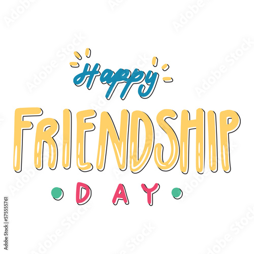 happy friendship day stickers