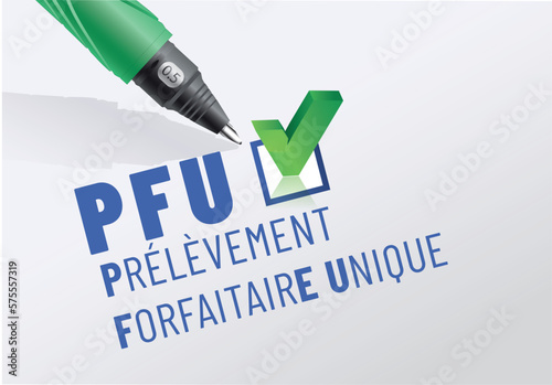 PFU - prélèvement forfaitaire unique ou flat tax