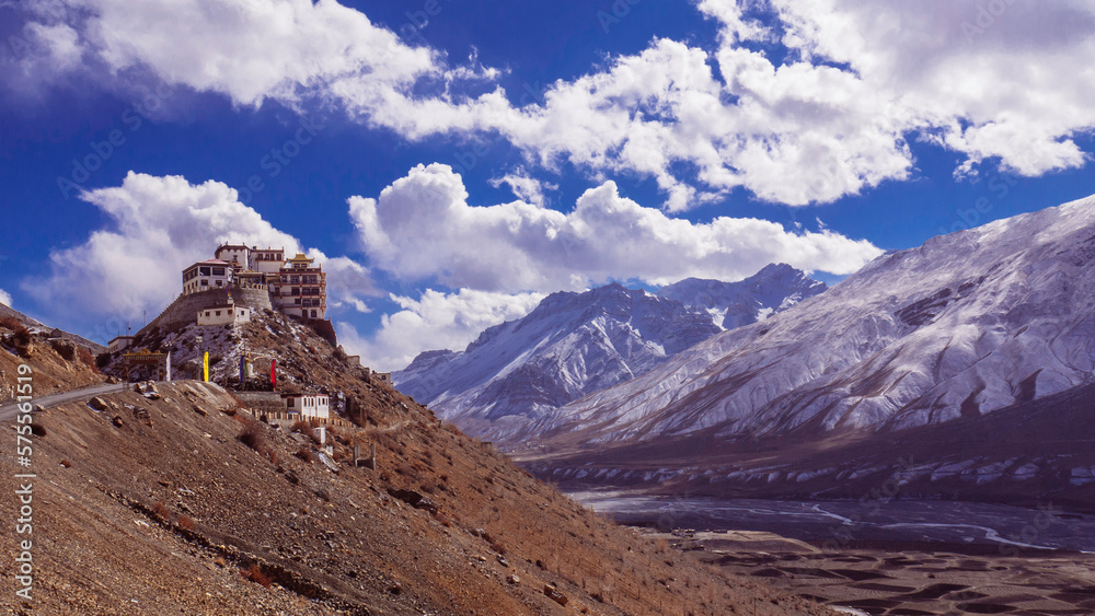 landscape in the himalayas