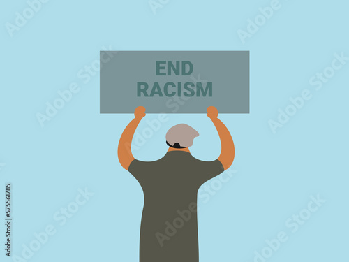 International Day for the Elimination of Racial Discrimination flat design