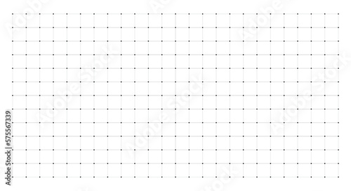 Monochrome grid of squares. Geometric simple scheme photo