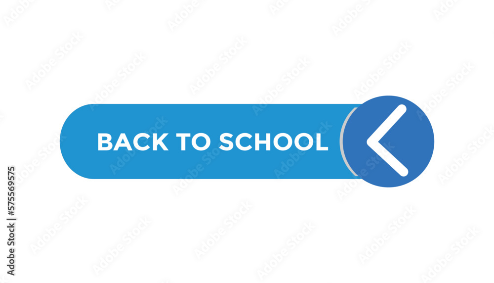 Back to school button web banner templates. Vector Illustration Back to school button web banner templates. Vector Illustration
