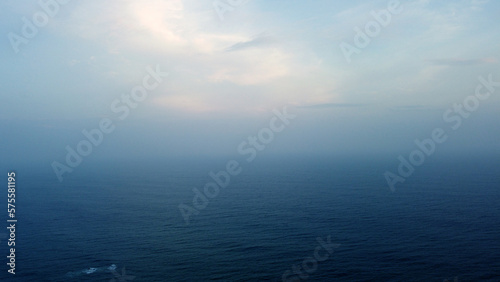 Aerial view of the sea background. Beautiful ocean surface pattern for design and advertising