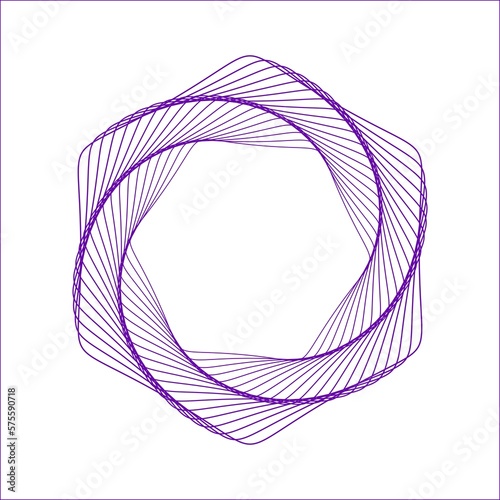 abstract hexagan background with lines rough texture and also use for interior wall design